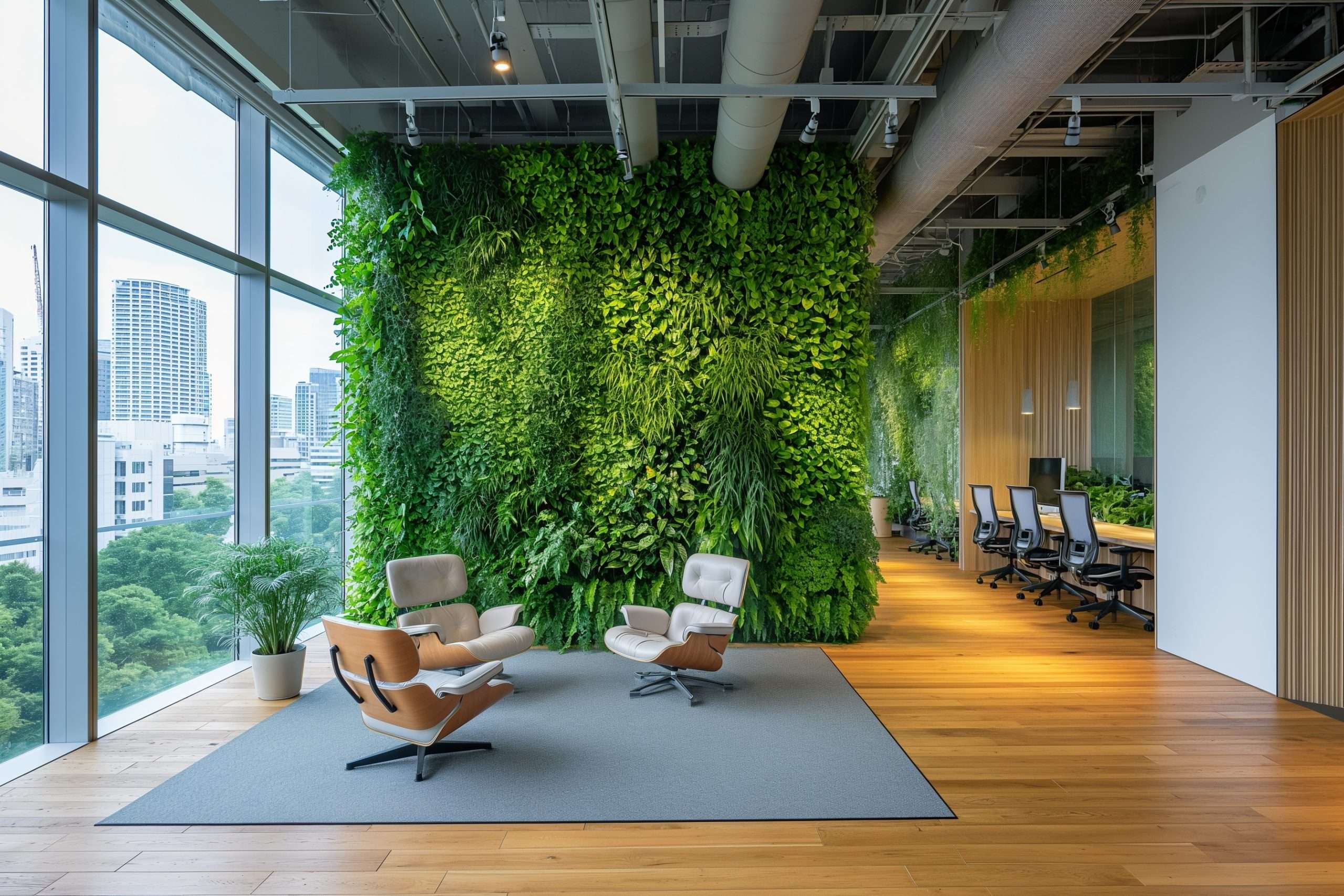 La nueva era del diseño de oficinas: Estilo, tecnología y bienestar