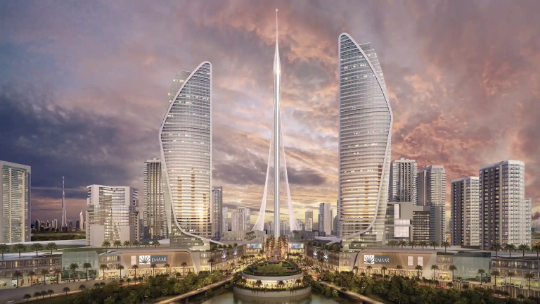 Men kijan Dubai Creek Tower pral ye: nouvo grat syèl ki pi wo nan mond lan