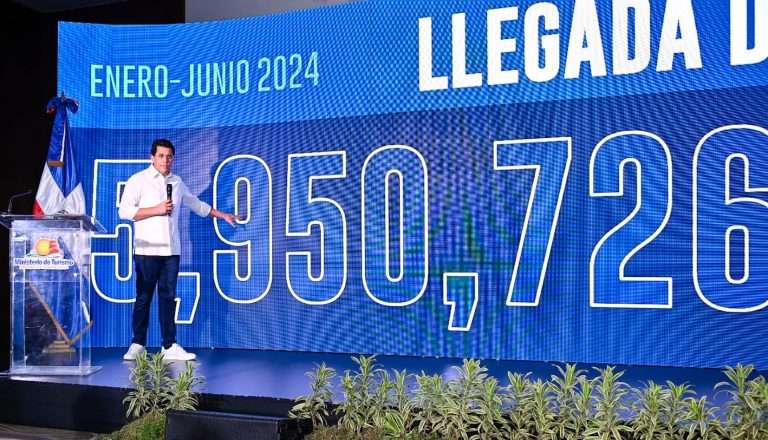 Quase 6 milhões de visitantes em 6 meses; assim está o progresso do turismo na República Dominicana em 2024