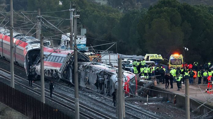 Unfälle/Zug/Todesfälle/Verletzungen/Spanien/Krise/Eisenbahn/el inmobiliario