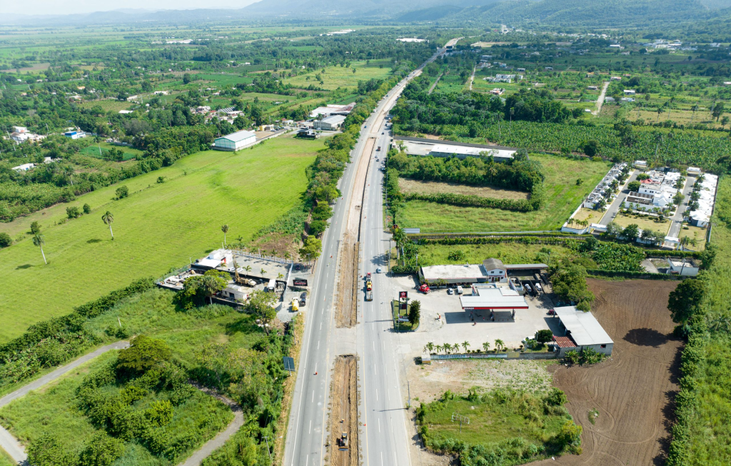 The Juan Pablo Duarte Highway. A road that crosses the Dominican Republic. 